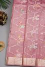 Fancy Matka Silk Onion Pink Saree