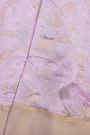 Chanderi Sico Lavender Saree