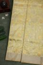 Chanderi Sico Yellow Saree