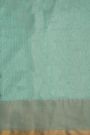 Chanderi Sico Blue Saree