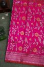 Chanderi Sico Pink Saree