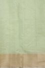 Chanderi Sico Pale Green Saree