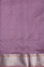 Chanderi Sico Lavender Saree