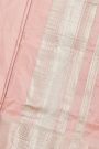 Kancheepuram Silk Baby Pink Dhoti And Shalya