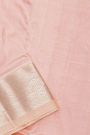 Kancheepuram Silk Baby Pink Dhoti And Shalya