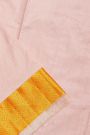 Kancheepuram Silk Baby Pink Dhoti And Shalya