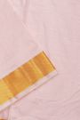 Kancheepuram Silk Baby Pink Dhoti And Shalya