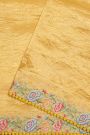 Fancy Tissue Yellow Saree