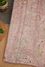 Fancy Tissue Onion Pink Saree