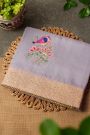 Fancy Tissue Lavender Saree
