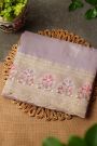 Fancy Tissue Lavender Saree