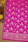 Banarasi Silk Magenta Saree