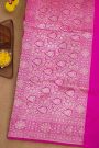 Banarasi Silk Magenta Saree