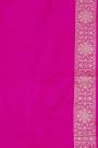 Banarasi Silk Magenta Saree