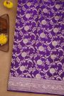 Banarasi Silk Purple Saree