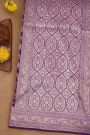 Banarasi Silk Purple Saree