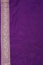 Banarasi Silk Purple Saree