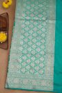 Banarasi Silk Sea Green Saree