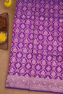 Banarasi Silk Purple Saree
