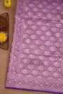 Banarasi Silk Purple Saree