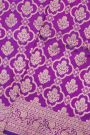 Banarasi Silk Purple Saree