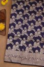 Banarasi Silk Navy Blue Saree