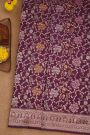Banarasi Silk Wine Saree