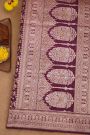 Banarasi Silk Wine Saree