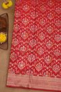 Banarasi Silk Red Saree
