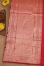 Banarasi Silk Red Saree