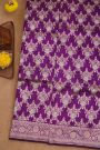 Banarasi Silk Purple Saree