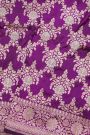 Banarasi Silk Purple Saree