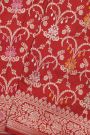 Banarasi Silk Maroon Saree