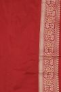Banarasi Silk Maroon Saree