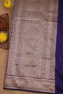 Banarasi Silk Navy Blue Saree