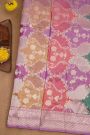 Banarasi Silk Multi-Colour Saree