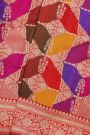 Banarasi Silk Multi-Colour Saree