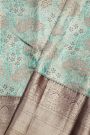 Kancheepuram Silk Sky Blue Saree