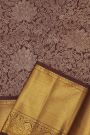 Kancheepuram Silk Brown Saree