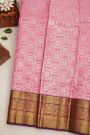 Kancheepuram Silk Pink Saree
