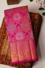 Kancheepuram Silk Magenta Saree