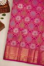 Kancheepuram Silk Magenta Saree