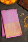 Kancheepuram Silk Baby Pink Saree