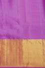 Kancheepuram Silk Meenakari Purple Saree