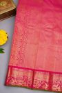 Gadwal Silk Baby Pink Saree