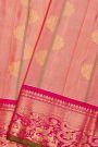 Gadwal Silk Baby Pink Saree