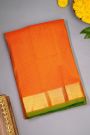 Gadwal Silk Orange saree