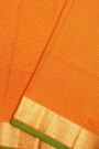 Gadwal Silk Orange saree