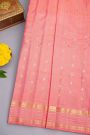 Gadwal Silk Baby Pink Saree