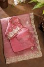 Fancy Crape Onion Pink Saree